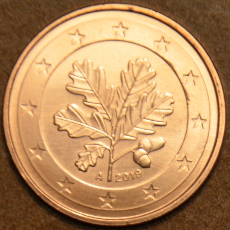 Euromince mince 2 cent Nemecko \\"A\\" 2019 (UNC)