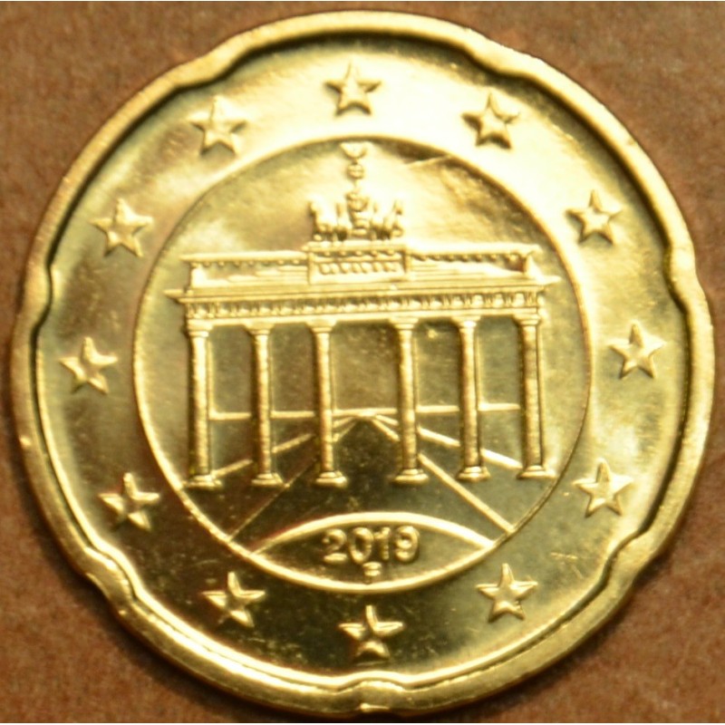 eurocoin eurocoins 20 cent Germany \\"F\\" 2019 (UNC)