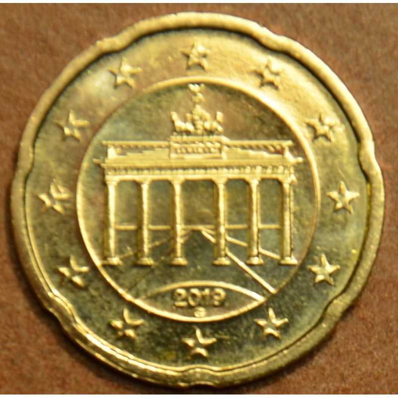 eurocoin eurocoins 20 cent Germany \\"G\\" 2019 (UNC)