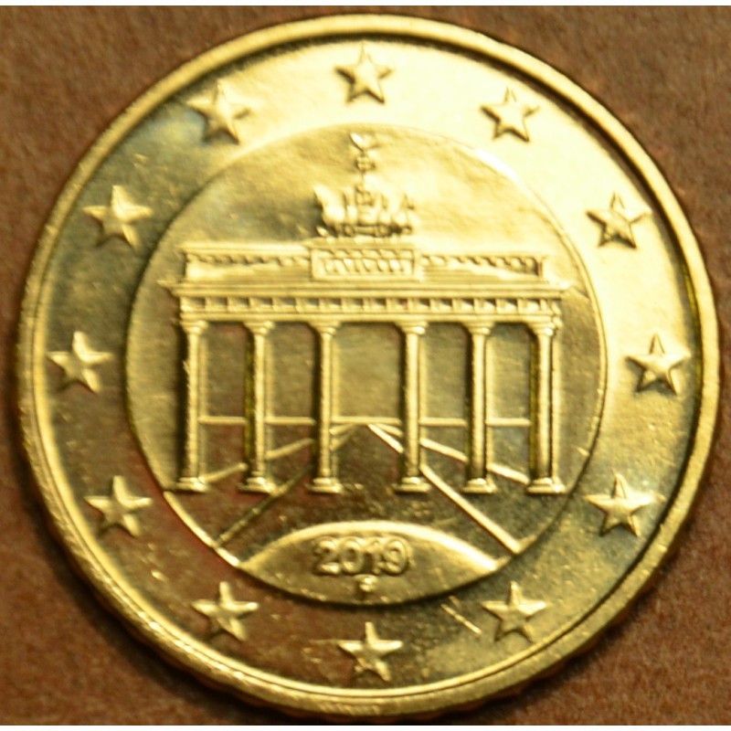 Euromince mince 50 cent Nemecko \\"F\\" 2019 (UNC)