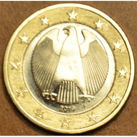 eurocoin eurocoins 1 Euro Germany \\"F\\" 2019 (UNC)