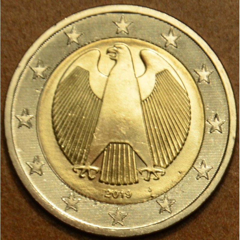 euroerme érme 2 Euro Németország \\"J\\" 2019 (UNC)