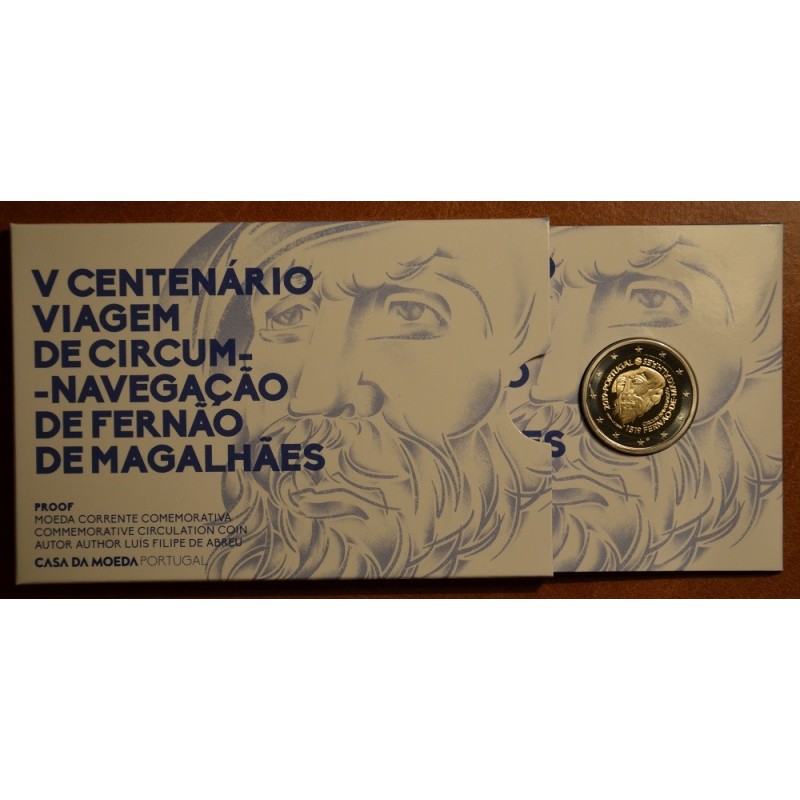 eurocoin eurocoins 2 Euro Portugal 2019 - Ferdinand Magellan (Proof)