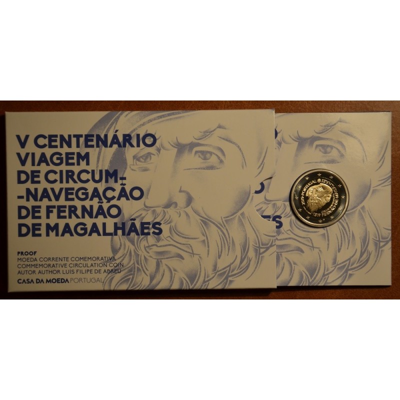 euroerme érme 2 Euro Portugália 2019 - Ferdinand Magellan (Proof)