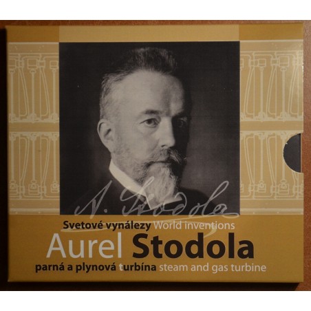 eurocoin eurocoins Set of 8 Slovak coins 2019 Aurel Stodola (BU)