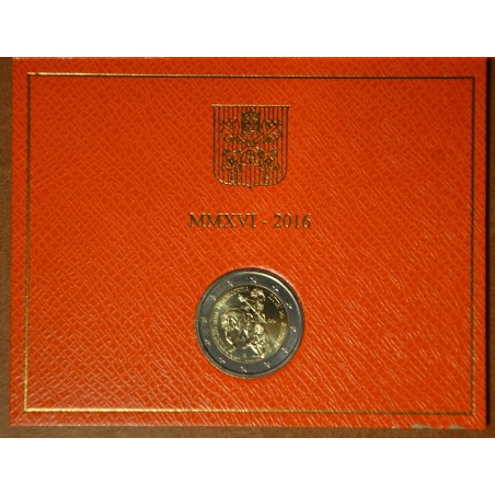 Euromince mince 2 Euro Vatikán 2016 - Svätý rok milosrdenstva (BU)