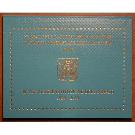 euroerme érme 2 Euro Vatikán 2019 - Vatikán állam megalapításának 9...