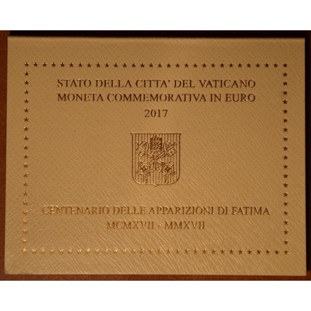 euroerme érme 2 Euro Vatikán 2017 - Fatima (BU)