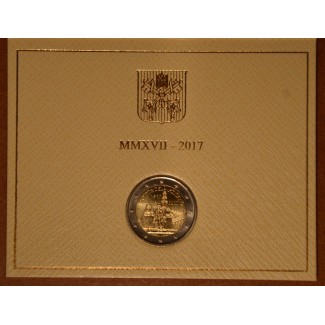 Euromince mince 2 Euro Vatikán 2017 - 100. výročie zjavenia Panny M...