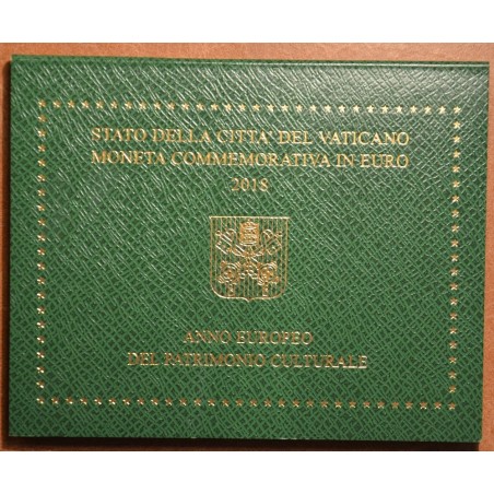 Euromince mince 2 Euro Vatikán 2018 - Európsky rok kultúrneho dedič...