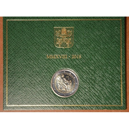 Euromince mince 2 Euro Vatikán 2018 - Európsky rok kultúrneho dedič...