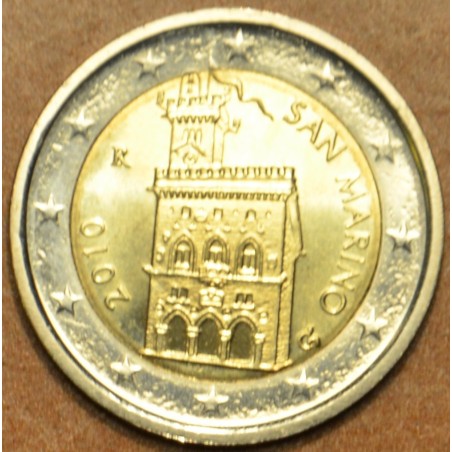 euroerme érme 2 Euro San Marino 2010 - A kormányház (UNC)