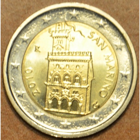 Euromince mince 2 Euro San Marino 2010 - Dom vlády (UNC)