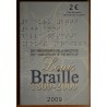 euroerme érme 2 Euro Olaszország 2009 - Louis Braille születésének ...