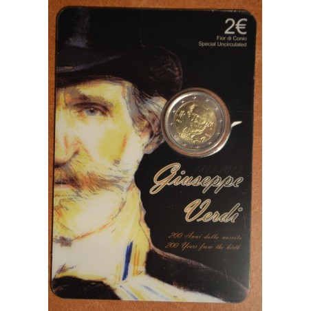 euroerme érme 2 Euro Olaszország 2013 - Giuseppe Verdi születésének...