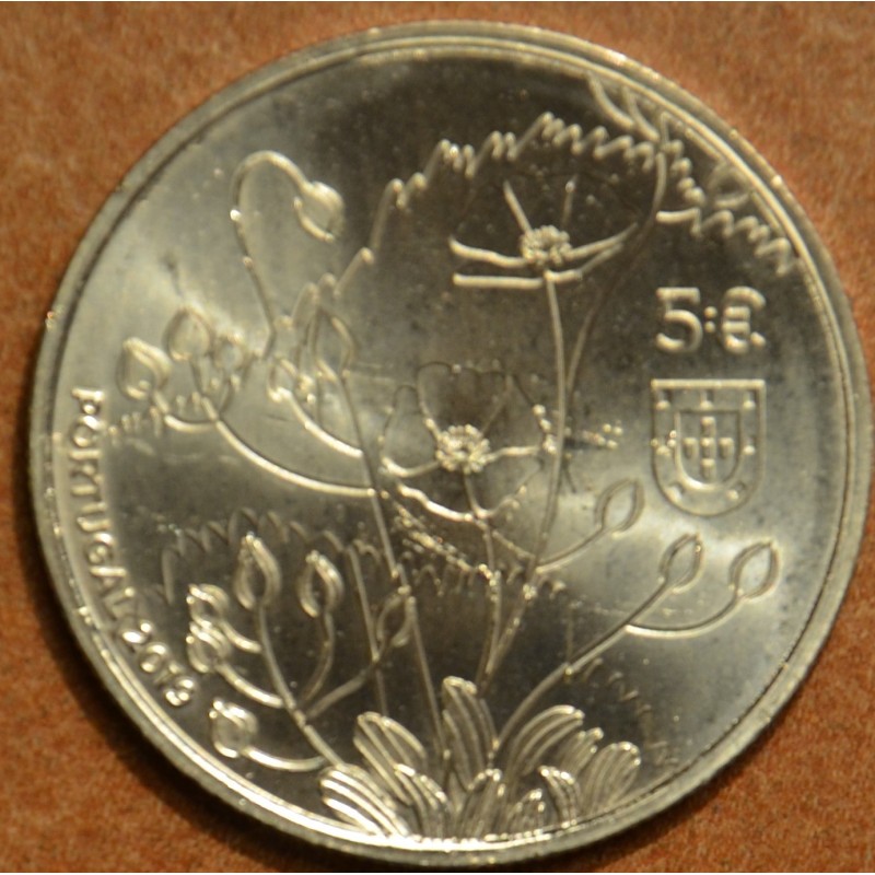 Euromince mince 5 Euro Portugalsko 2019 - Tuberaria Major (UNC)