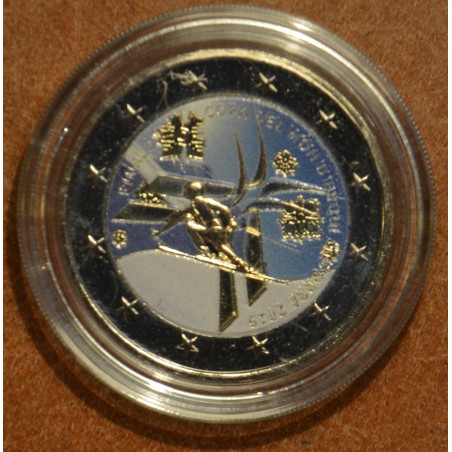 eurocoin eurocoins 2 Euro Andorra 2019 - Alpine skiing World Cup Fi...