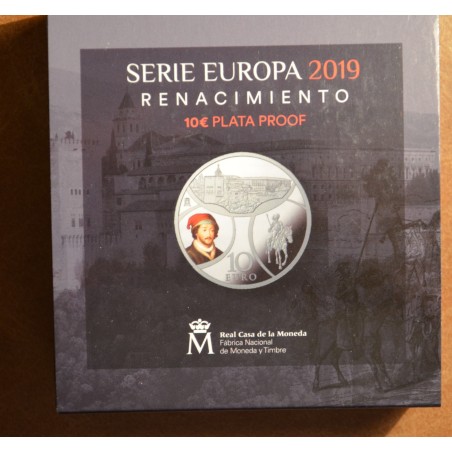 eurocoin eurocoins 10 Euro Spain 2019 - Renacimiento (Proof)