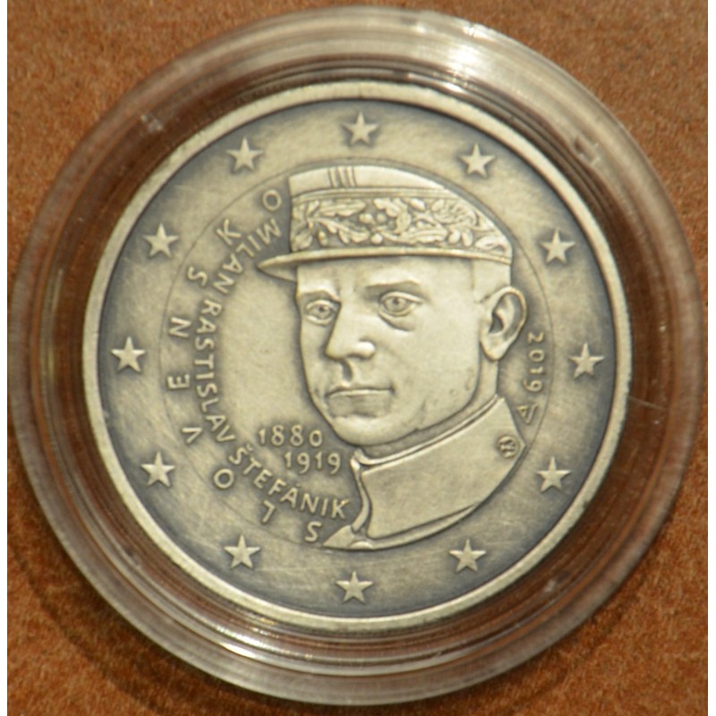 eurocoin eurocoins 2 Euro Slovakia 2019 - Milan Rastislav Štefánik ...