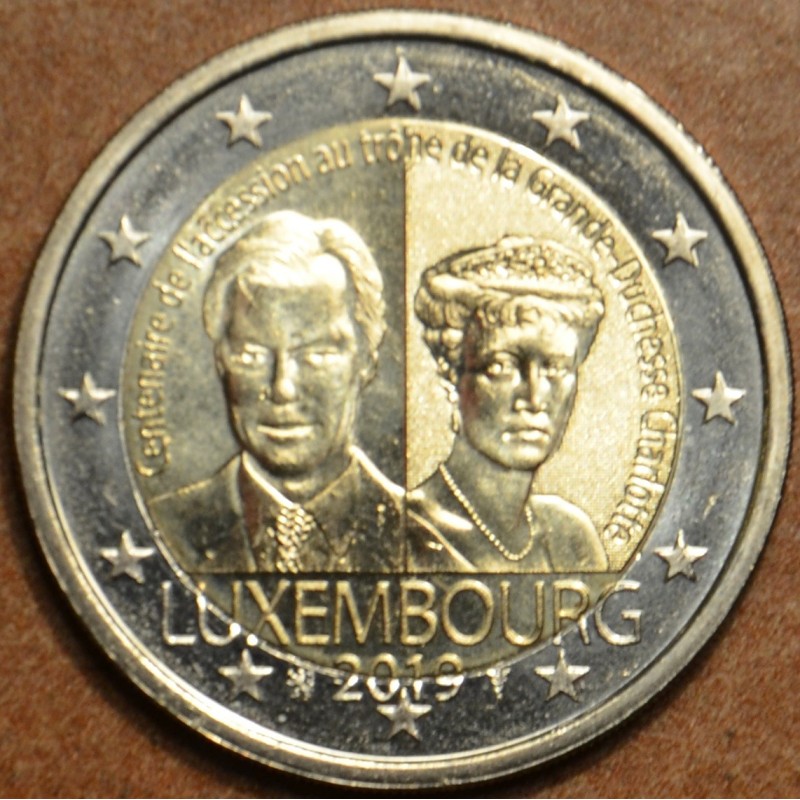 eurocoin eurocoins 2 Euro Luxembourg 2019 - 100th anniversary of th...