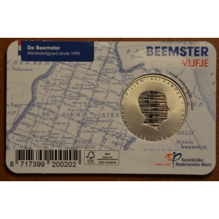 Euromince mince 5 Euro Holandsko 2019 -Beemster (UNC)