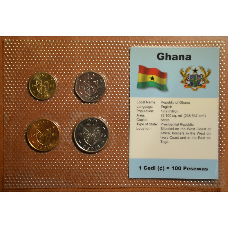 euroerme érme Ghana (UNC)
