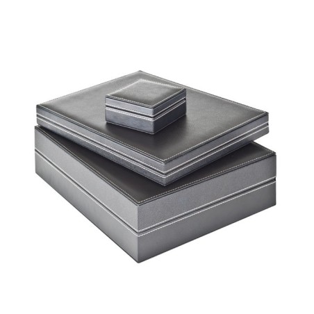 Euromince mince Lindner NERA XL čierny box pre 3x35 2 Euro kapsúl