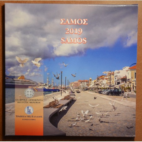 Euromince mince Grécko 2019 sada mincí - Samos (BU)