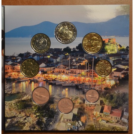 eurocoin eurocoins Greece 2019 set of coins - Samos (BU)