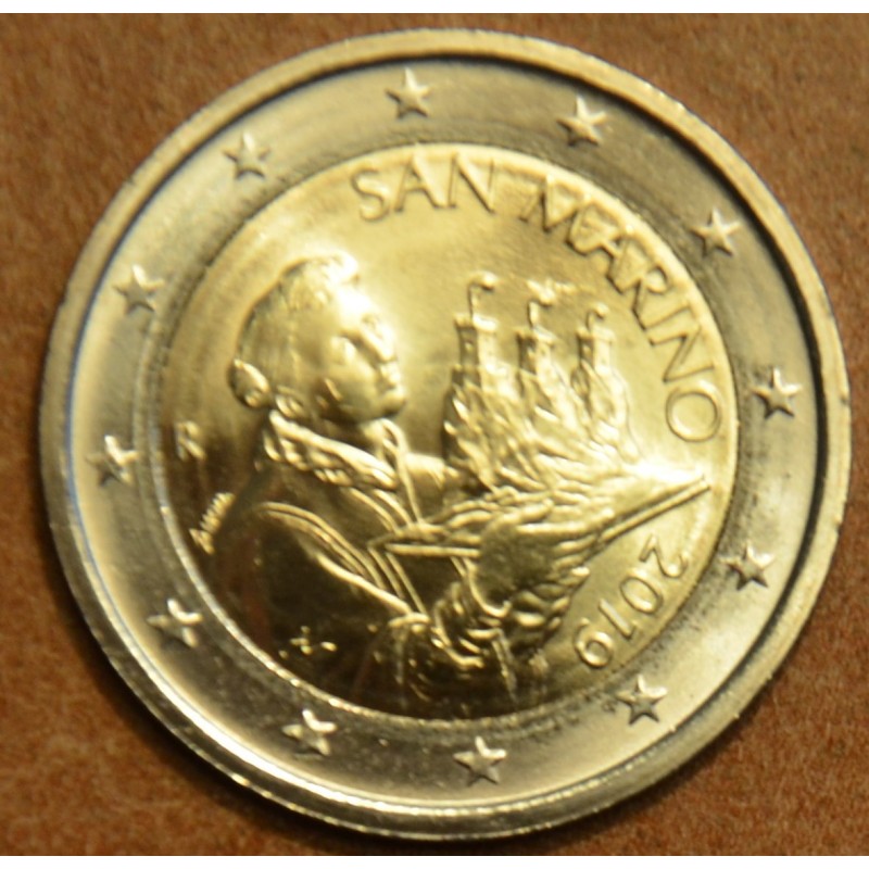 euroerme érme 2 Euro San Marino 2019 - Szent Marinus (UNC)