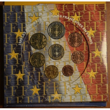 eurocoin eurocoins France 1999 set of 8 eurocoins (BU)