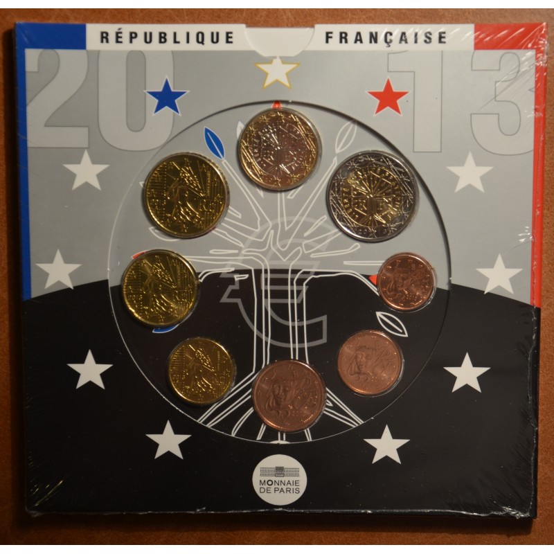 eurocoin eurocoins France 2013 set of 8 eurocoins (BU)