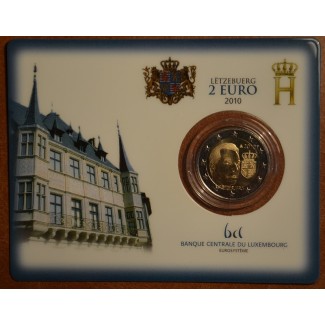 Euromince mince 2 Euro Luxembursko 2010 - Erb veľkovojvodu Henriho ...