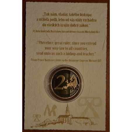 Euromince mince 2 Euro Slovensko 2013 - Príchod byzantskej misie sv...