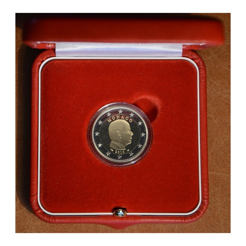 Euromince mince 2 Euro Monaco 2010 (Proof)