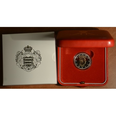 Euromince mince 2 Euro Monaco 2010 (Proof)