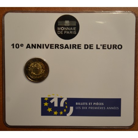 euroerme érme 2 Euro Franciaország 2012 - Az Euro 10. évfordulója (...