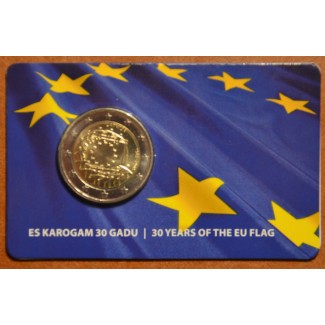 euroerme érme 2 Euro Lettország 2015 - Az európai lobogó 30 éve (BU...