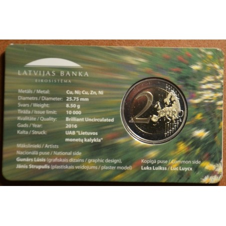 eurocoin eurocoins 2 Euro Latvia 2016 - Latvian agricultural indust...