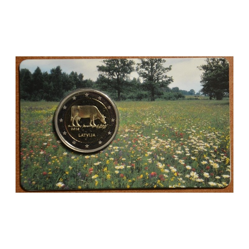 Euromince mince 2 Euro Lotyšsko 2016 - Lotyšský poľnohospodársky pr...