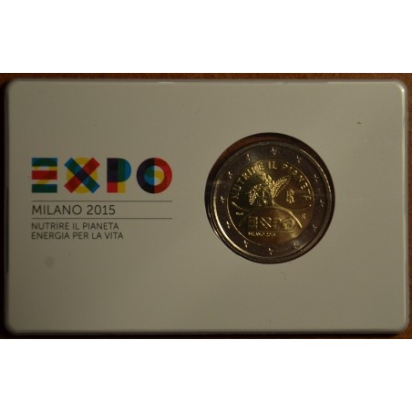 Euromince mince 2 Euro Taliansko 2015 - EXPO Milano 2015 (BU)