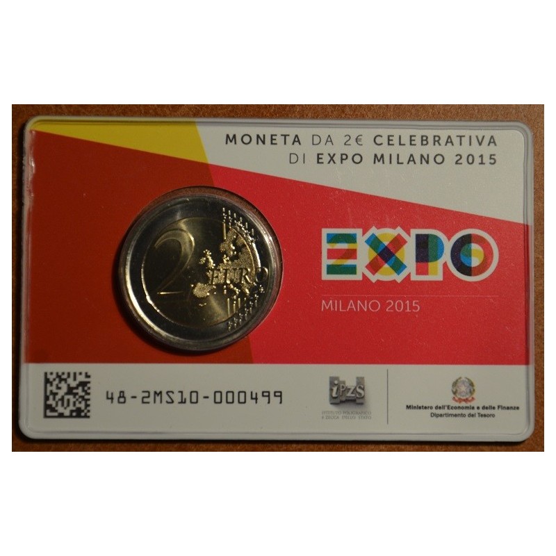 eurocoin eurocoins 2 Euro Italy 2015 - EXPO Milano 2015 (BU)