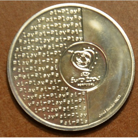 eurocoin eurocoins 8 Euro Portugal 2003 - Football is fair play (Pr...