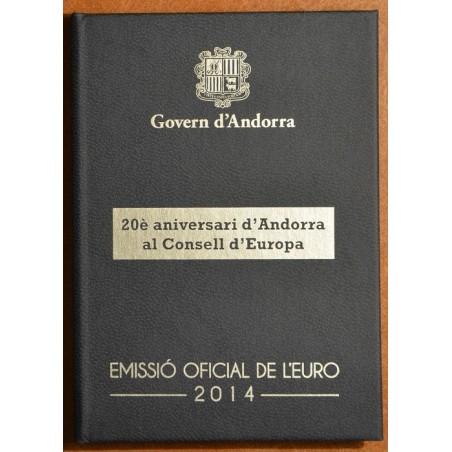 Euromince mince 2 Euro Andorra 2014 - Európska rada (Proof)