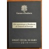 euroerme érme 2 Euro Andorra 2014 (Proof)