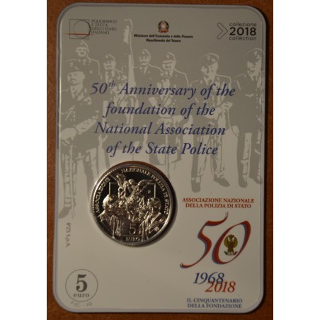 eurocoin eurocoins 5 Euro Italy 2018 - National police (BU)