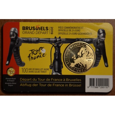 euroerme érme 2,5 Euro Belgium 2019 Tour de France v2 (BU)