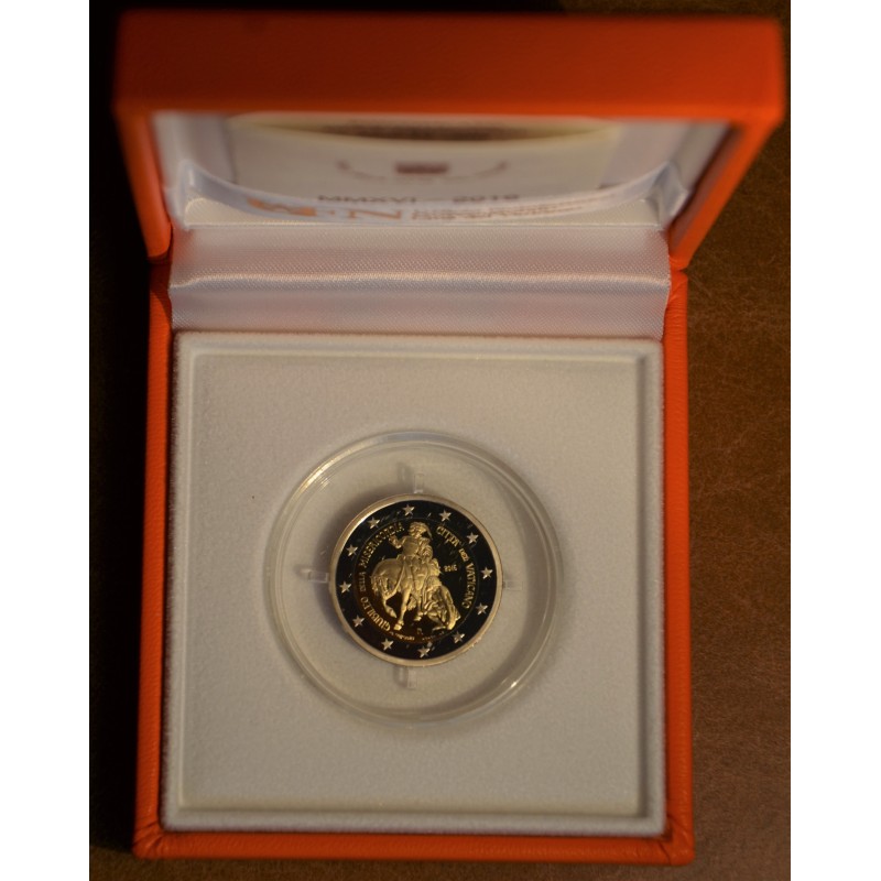 Euromince mince 2 Euro Vatikán 2016 - Svätý rok milosrdenstva (Proof)