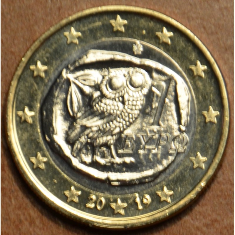 Euromince mince 1 Euro Grécko 2019 (UNC)