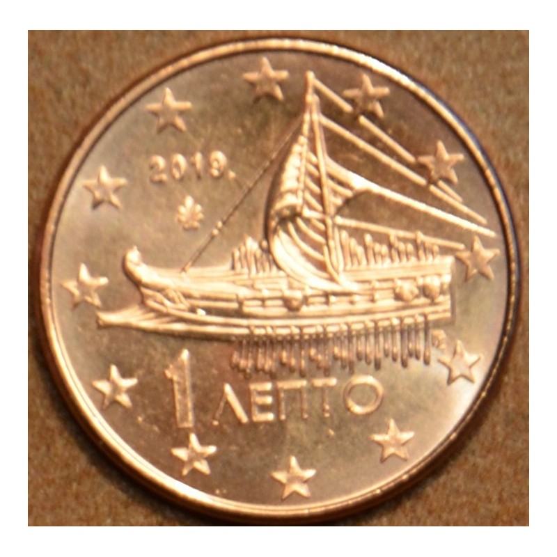 eurocoin eurocoins 1 cent Greece 2019 (UNC)